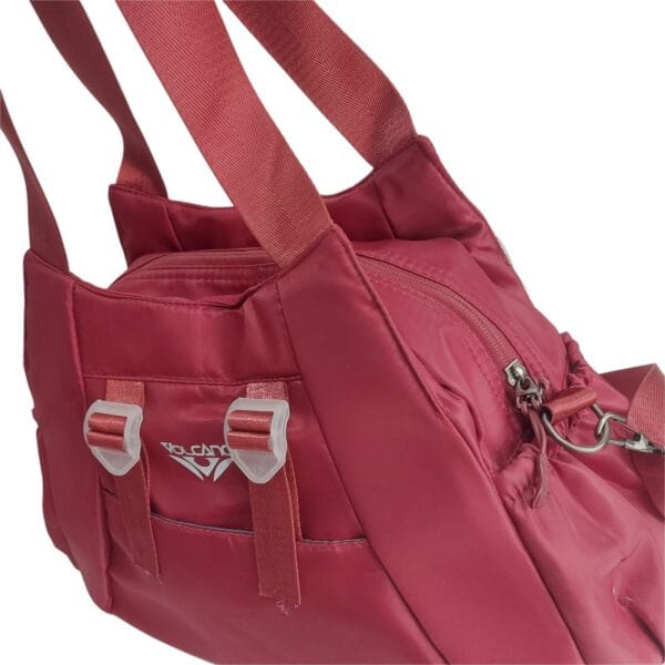 Bolso deportivo mediano guinda - Imagen 3