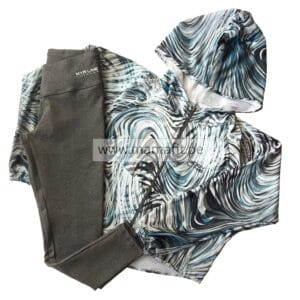Conjunto deportivo plomo (S-M)