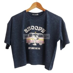 Polo crop oversize snoopy AM