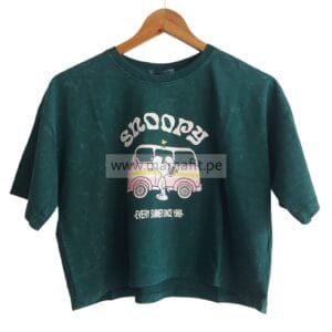 Polo crop oversize snoopy V
