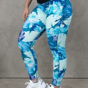 Tobillero suplex print turquesa