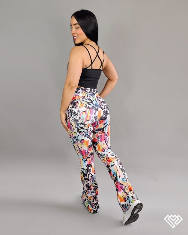 Tobillero flare print colors - Imagen 3