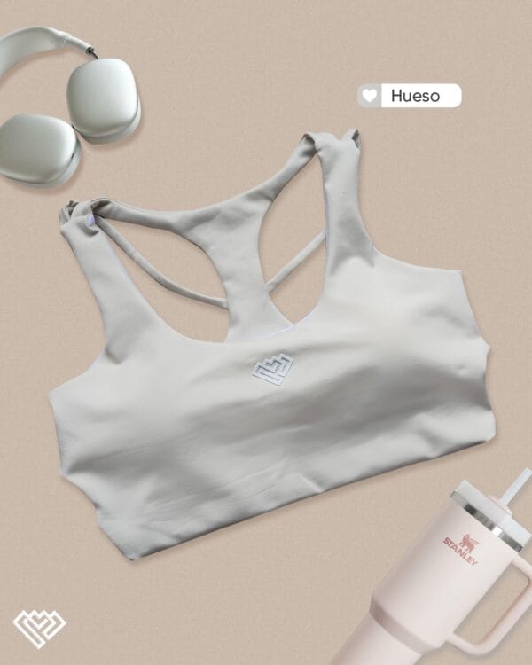 Top velvet hueso - Imagen 3